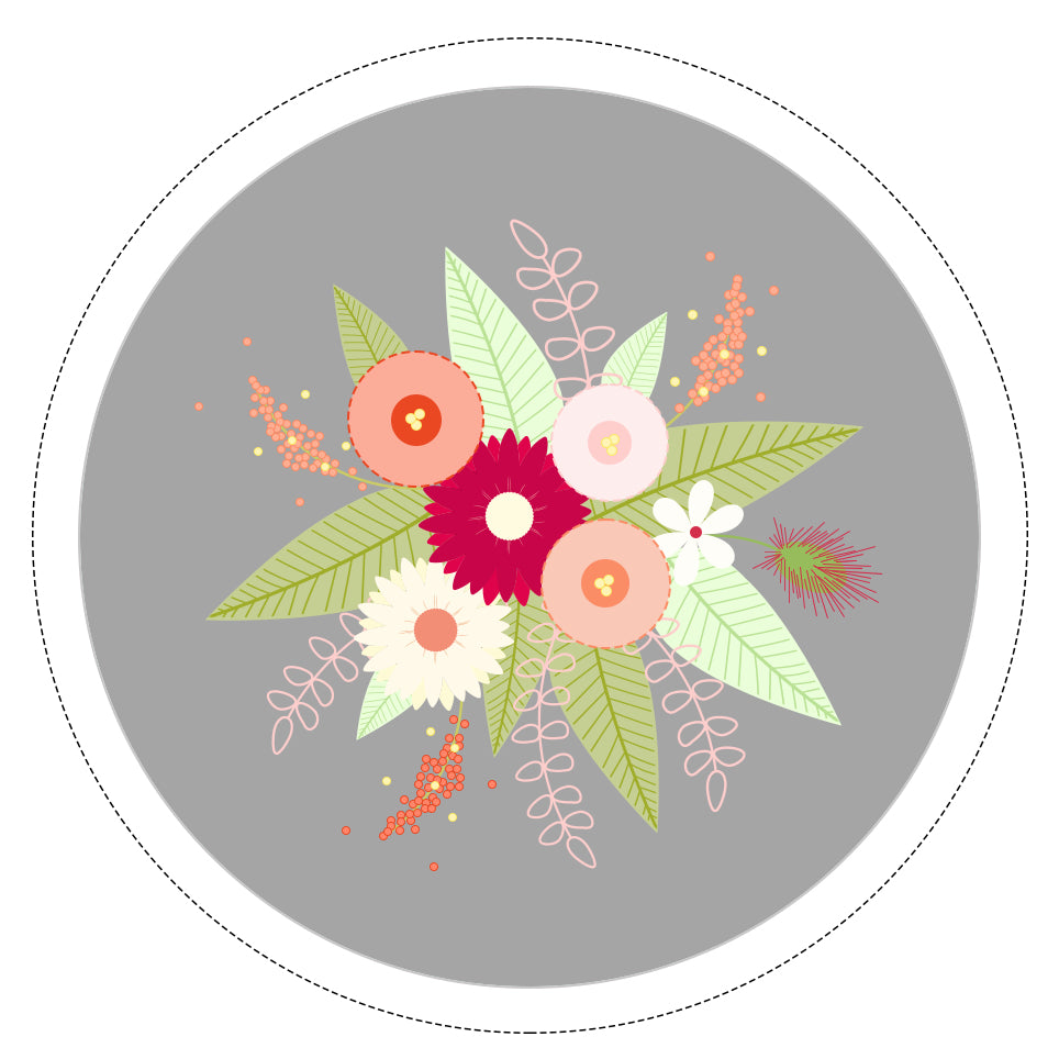 Floral Embroidery Pattern