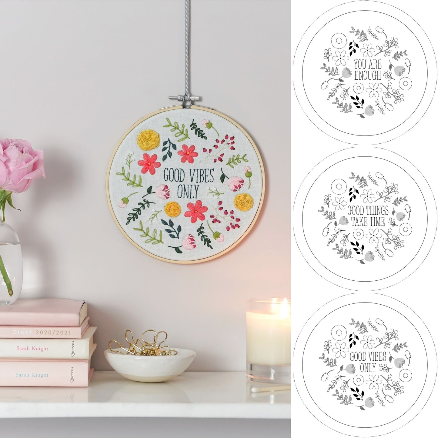Personalised embroidery pattern