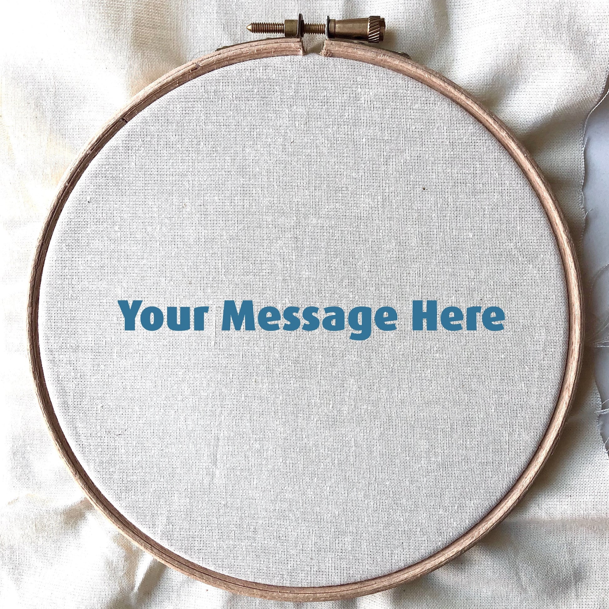 Custom Design Embroidery Hoop