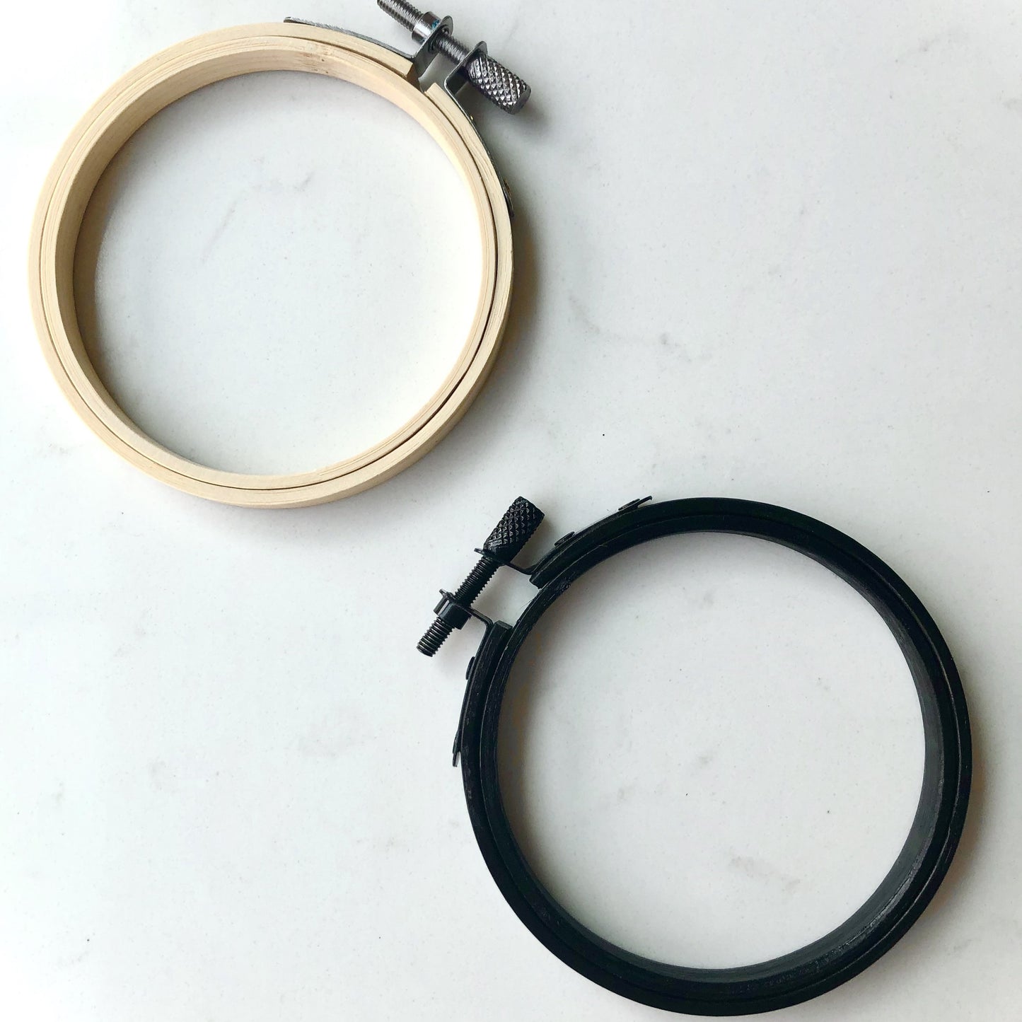 Black Embroidery Hoop