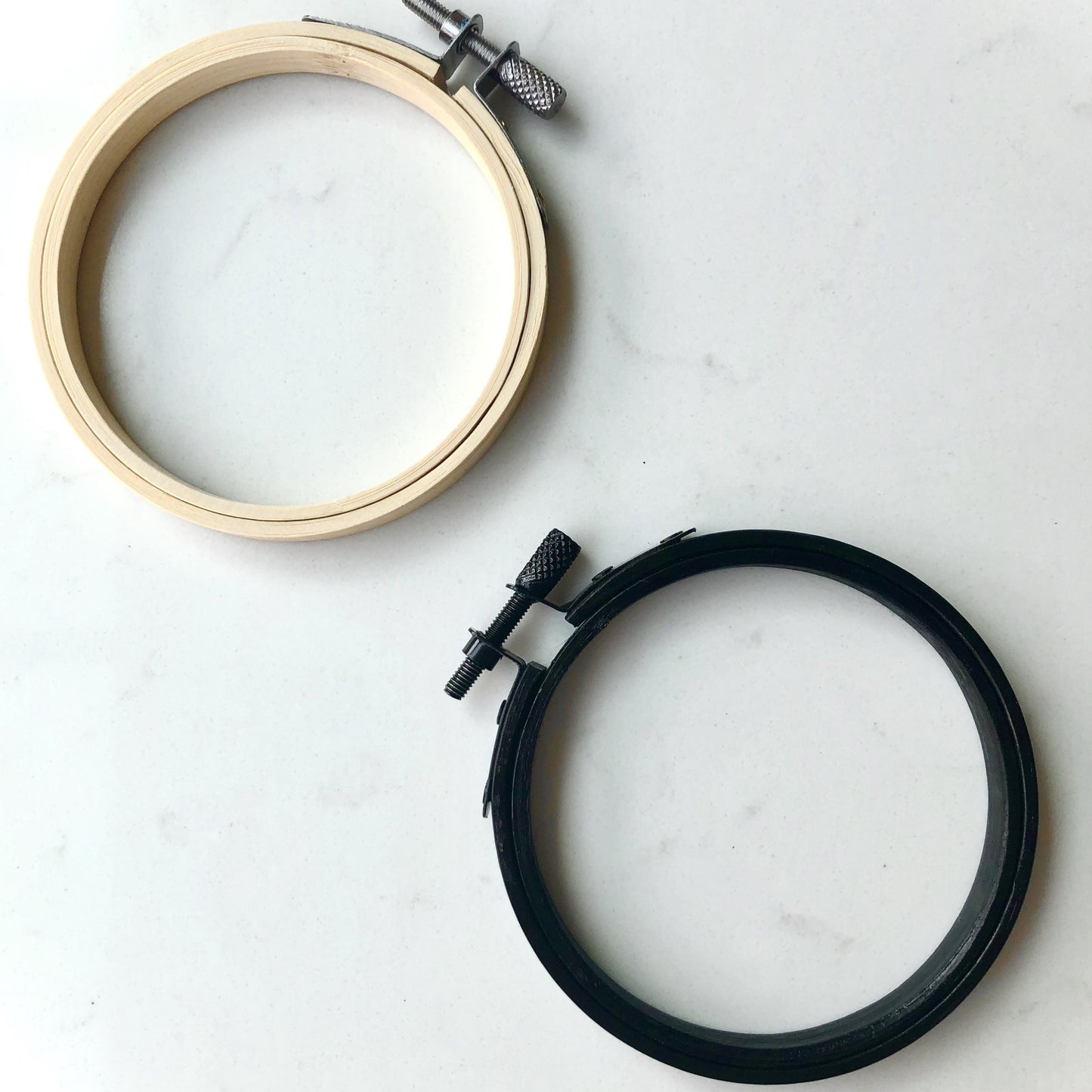 Black Embroidery Hoop