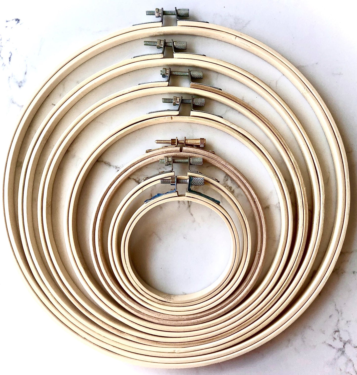 Embroidery Hoop Rings