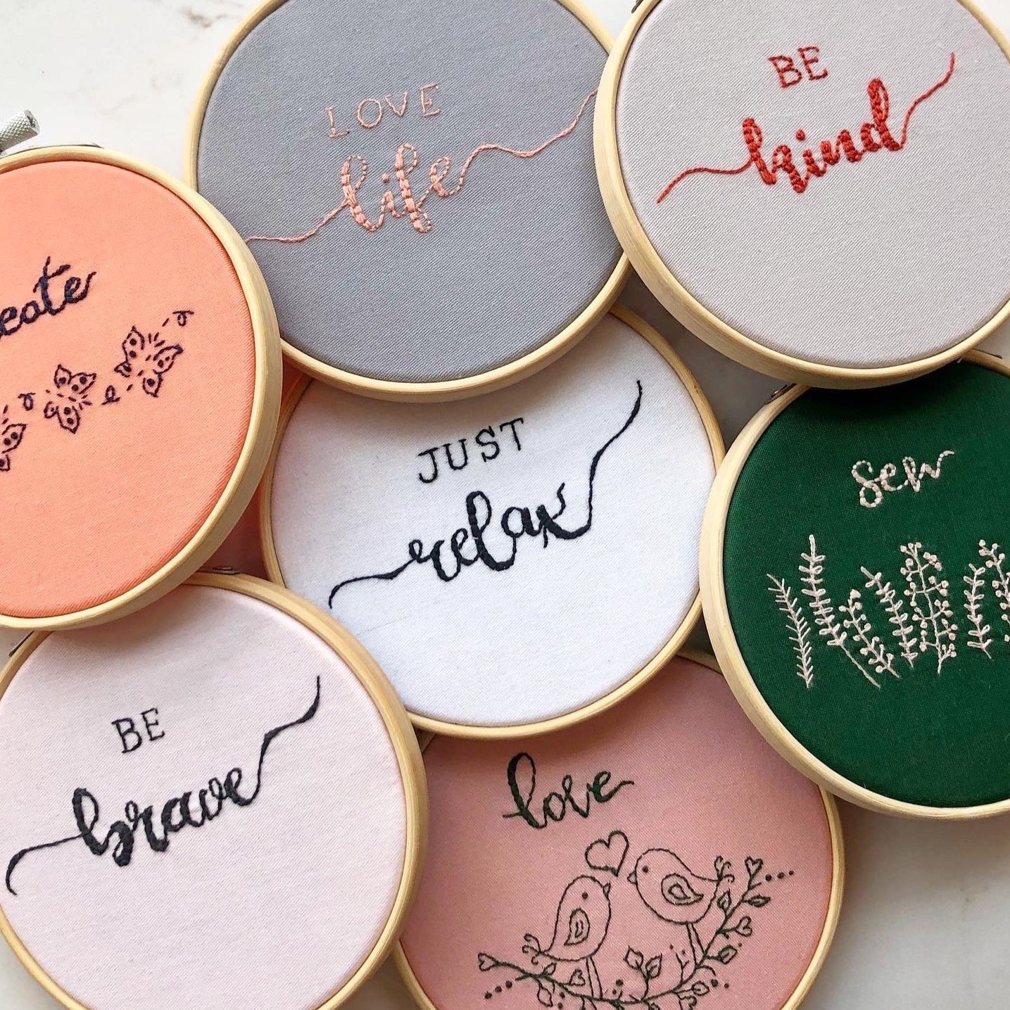 Handmade Embroidery Wall Hanging