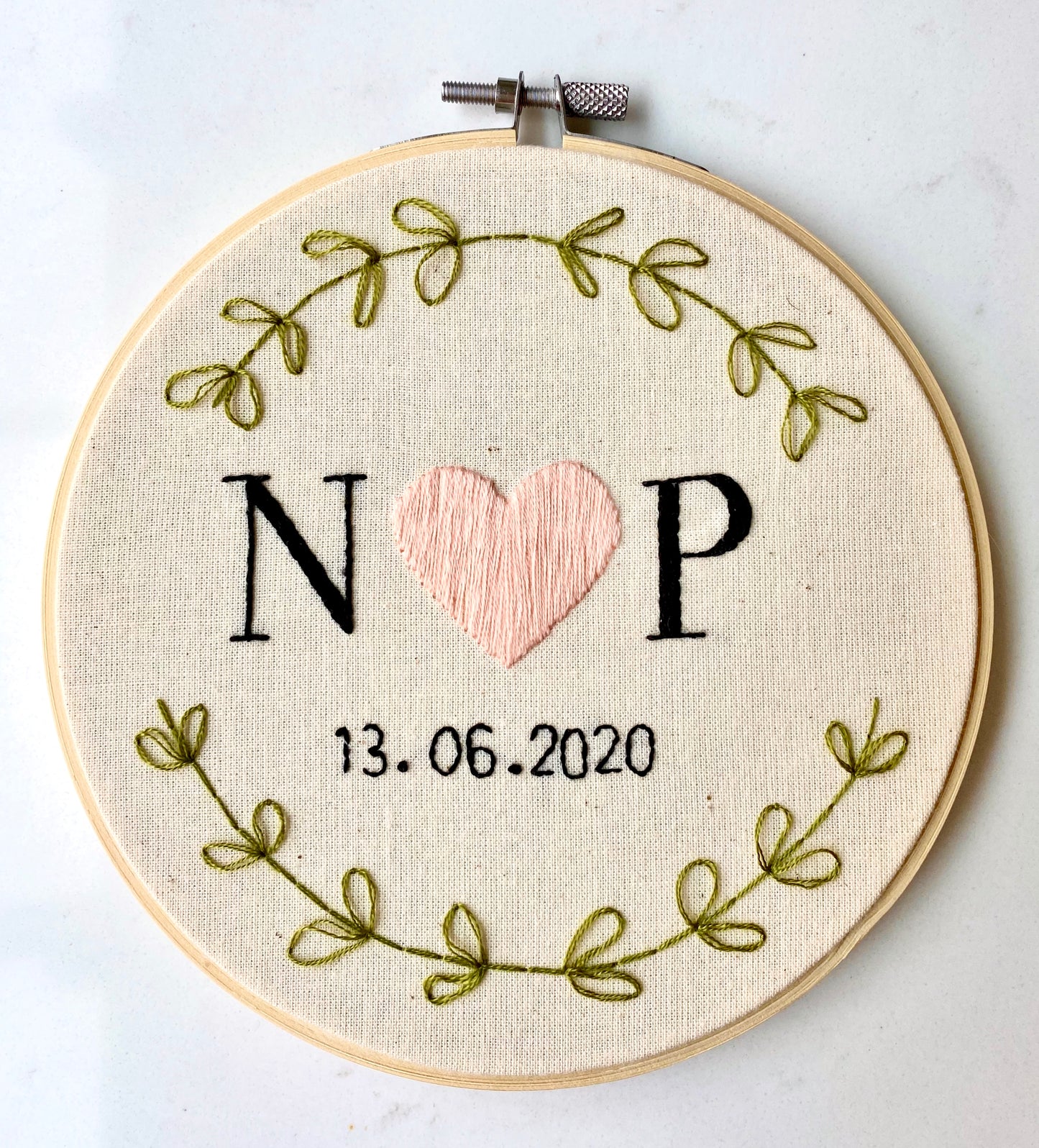 Custom Anniversary Wall Hanging