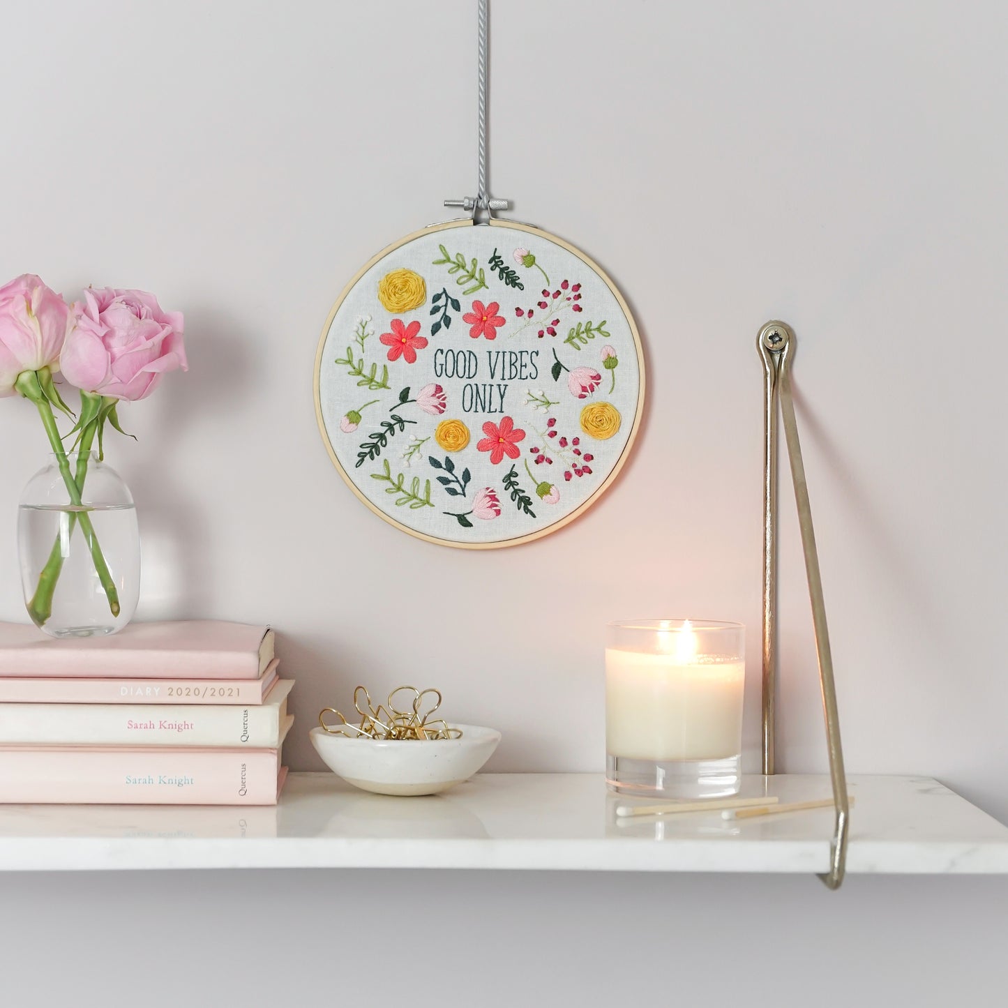 Good Vibes Embroidery Kit