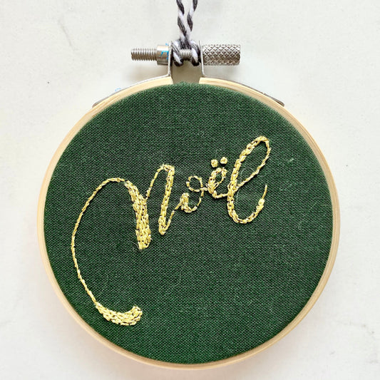 Noel Embroidery Kit