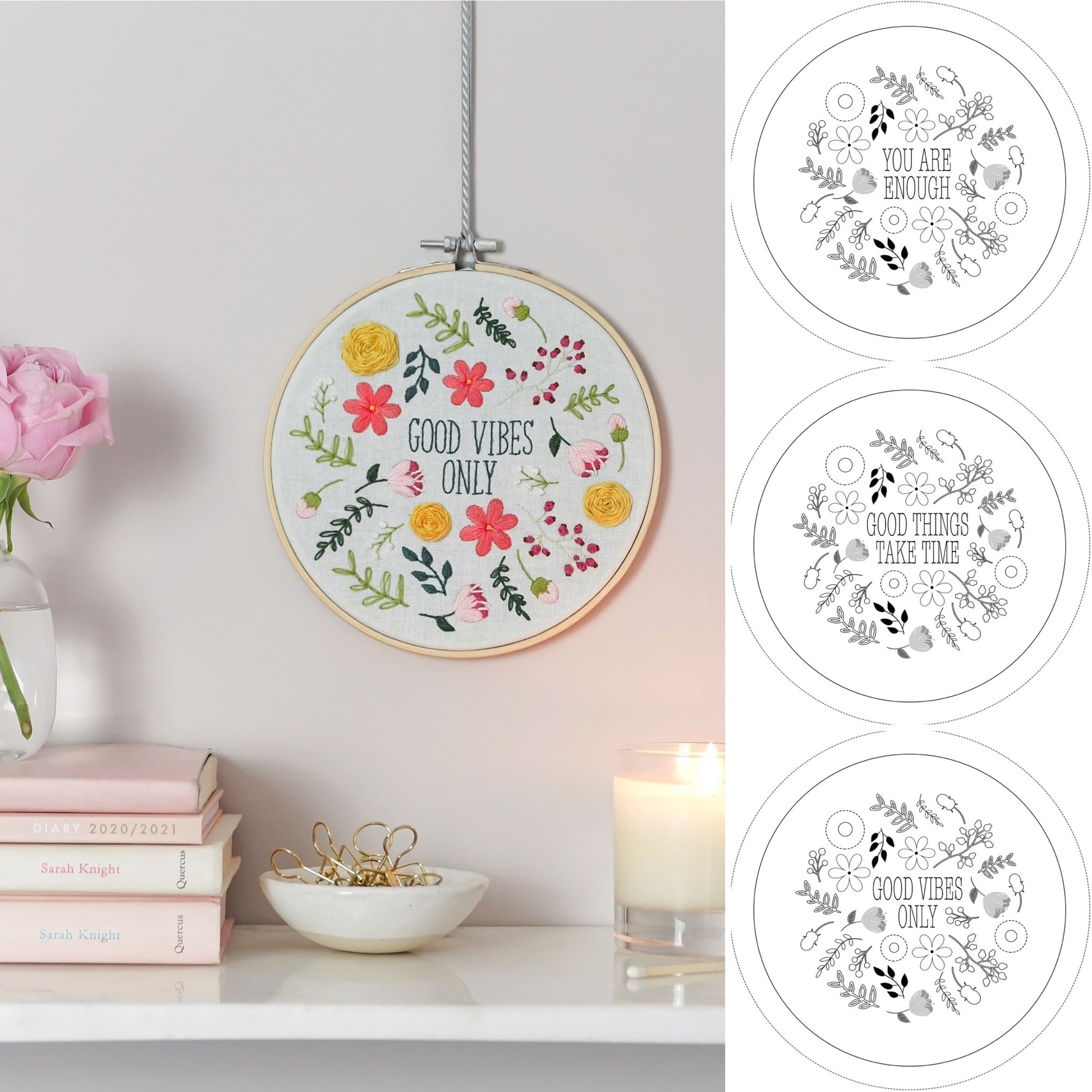 Personalised embroidery pattern