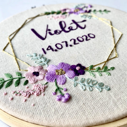 New Baby Embroidery Hoop